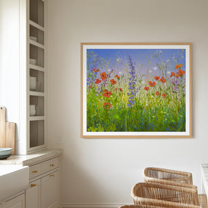 Dancing Poppies - Art Print