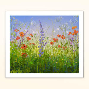 Dancing Poppies - Art Print