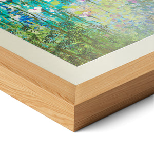 Azure Bloom - Art Print