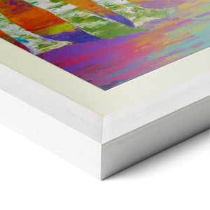 Birch Path - Art Print