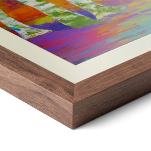 Birch Path - Art Print