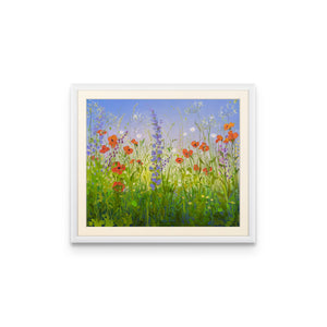 Dancing Poppies - Art Print
