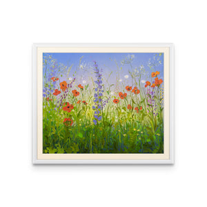 Dancing Poppies - Art Print