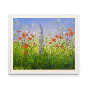 Dancing Poppies - Art Print