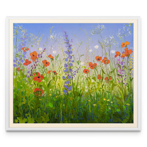 Dancing Poppies - Art Print