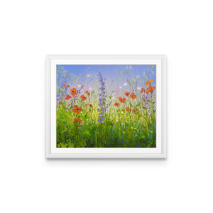 Dancing Poppies - Art Print