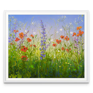 Dancing Poppies - Art Print