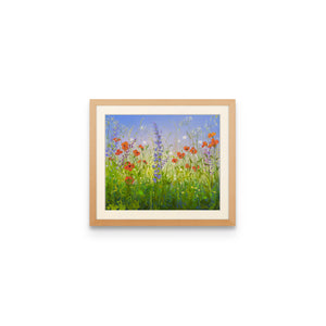 Dancing Poppies - Art Print