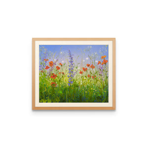 Dancing Poppies - Art Print