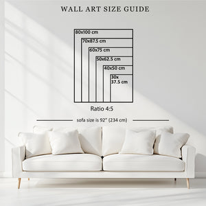 Birch Path - Art Print